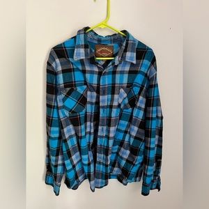 Res Camel trade mark button down long sleeve shirt xxl